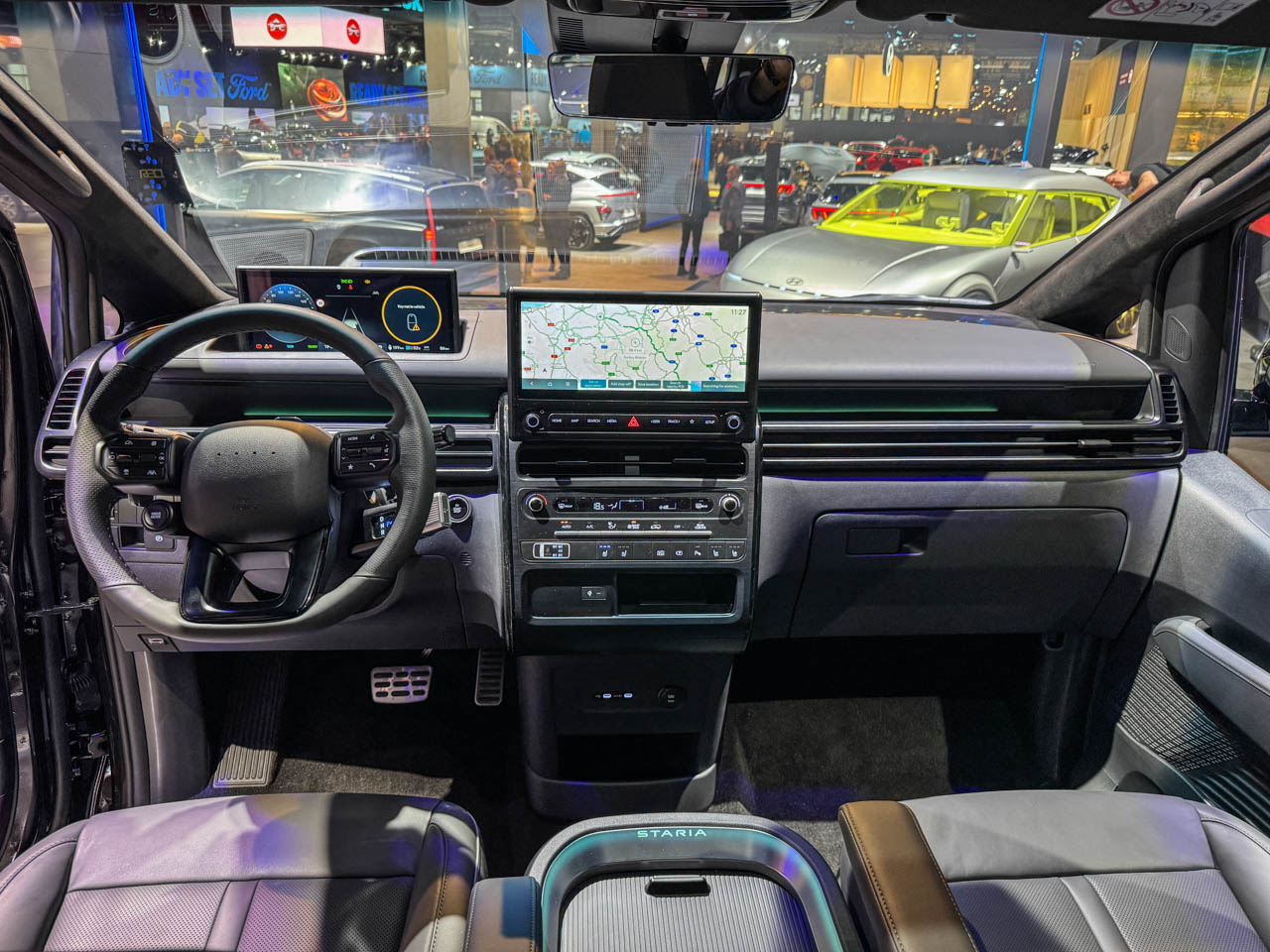 hyundai staria ev dashboard