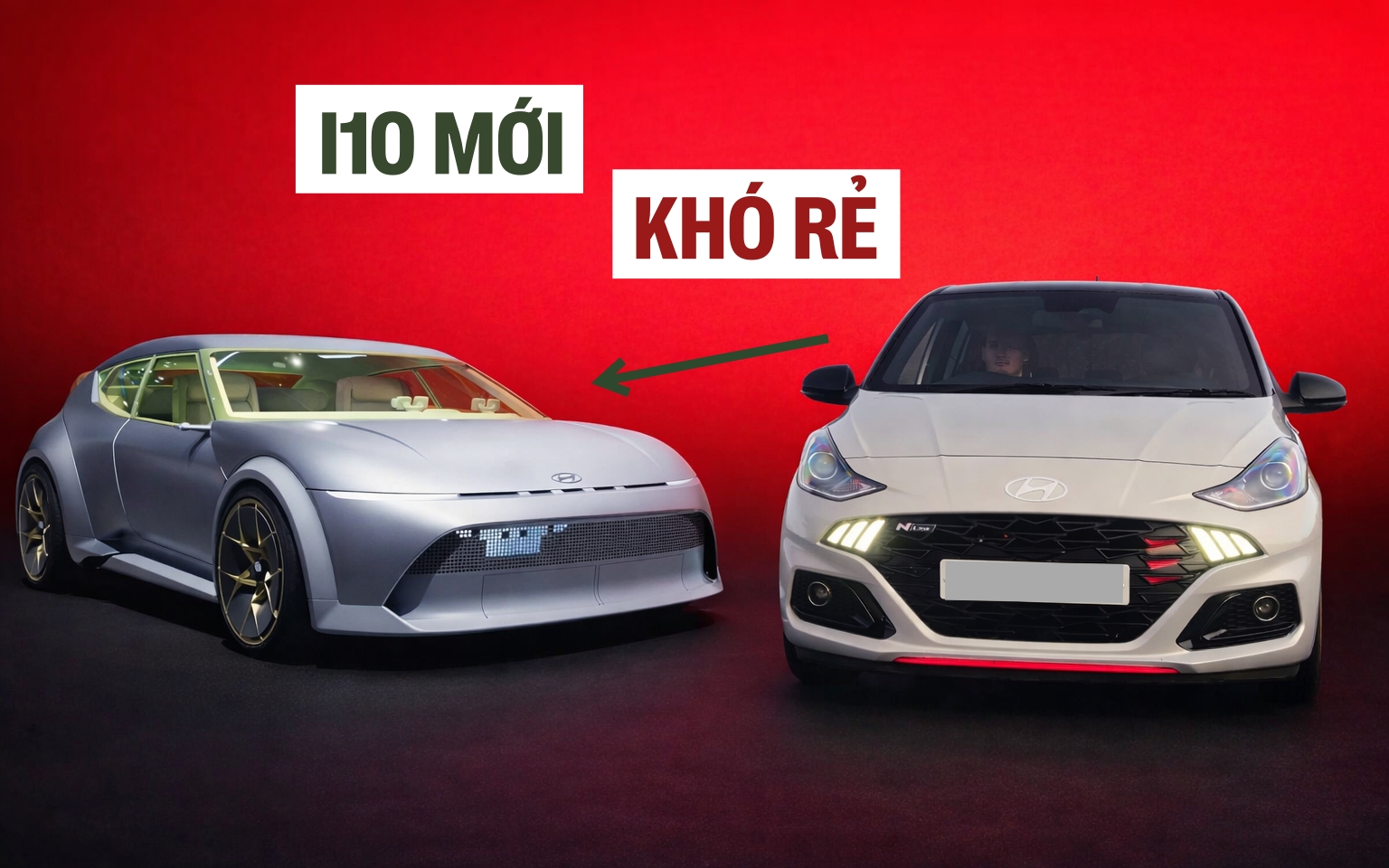 Hyundai i10 ngừng sản xuất, thay thế bằng xe điện mới: Thiết kế đậm chất tương lai, ra mắt tháng 4, kịch bản tương tự có diễn ra ở Việt Nam?