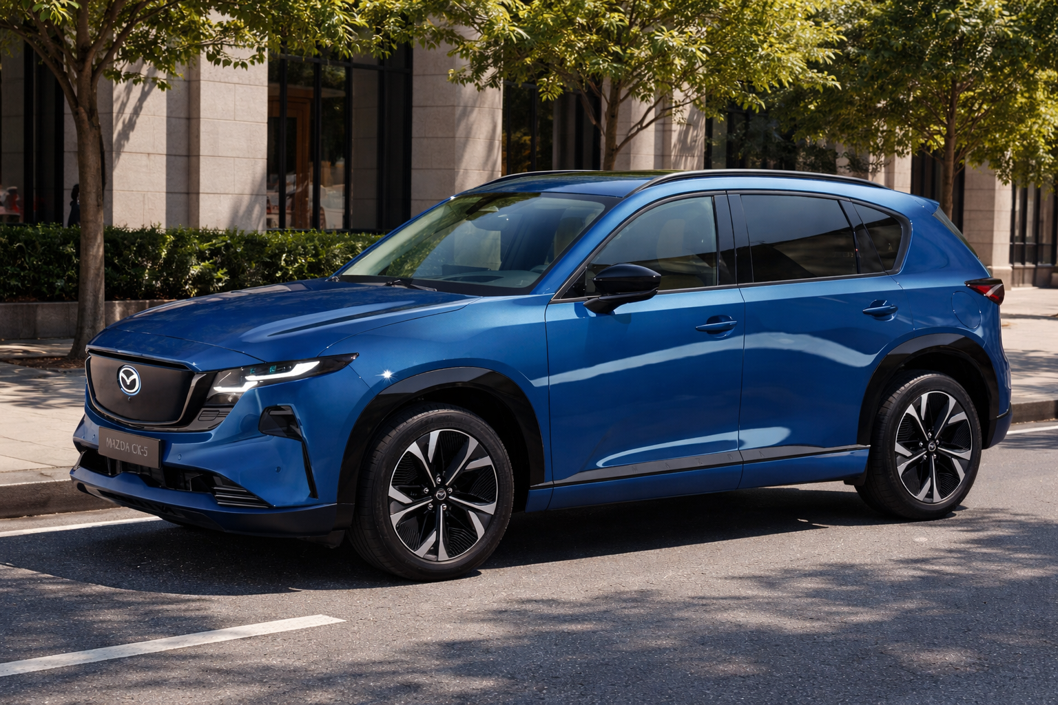 Thực hư hình ảnh Mazda CX-5 thuần điện lộ diện: Lưới tản nhiệt kín, thiết kế tương lai mà không mất 'chất' Kodo