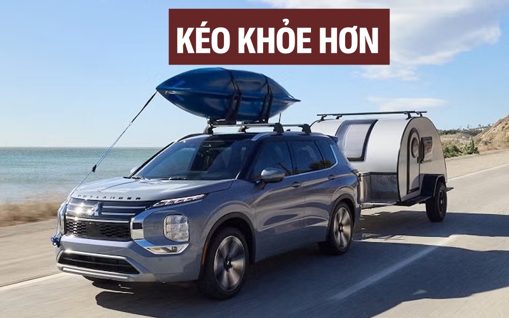 Mitsubishi Outlander 2026 thêm hybrid cho bản tiêu chuẩn, cải thiện một điểm nhiều người khó chịu ở mẫu cũ