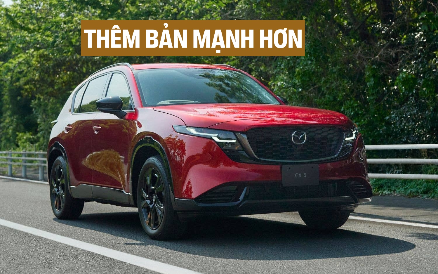 Mazda CX-5 2026 thêm động cơ hybrid mới mạnh hơn, cạnh tranh CR-V
