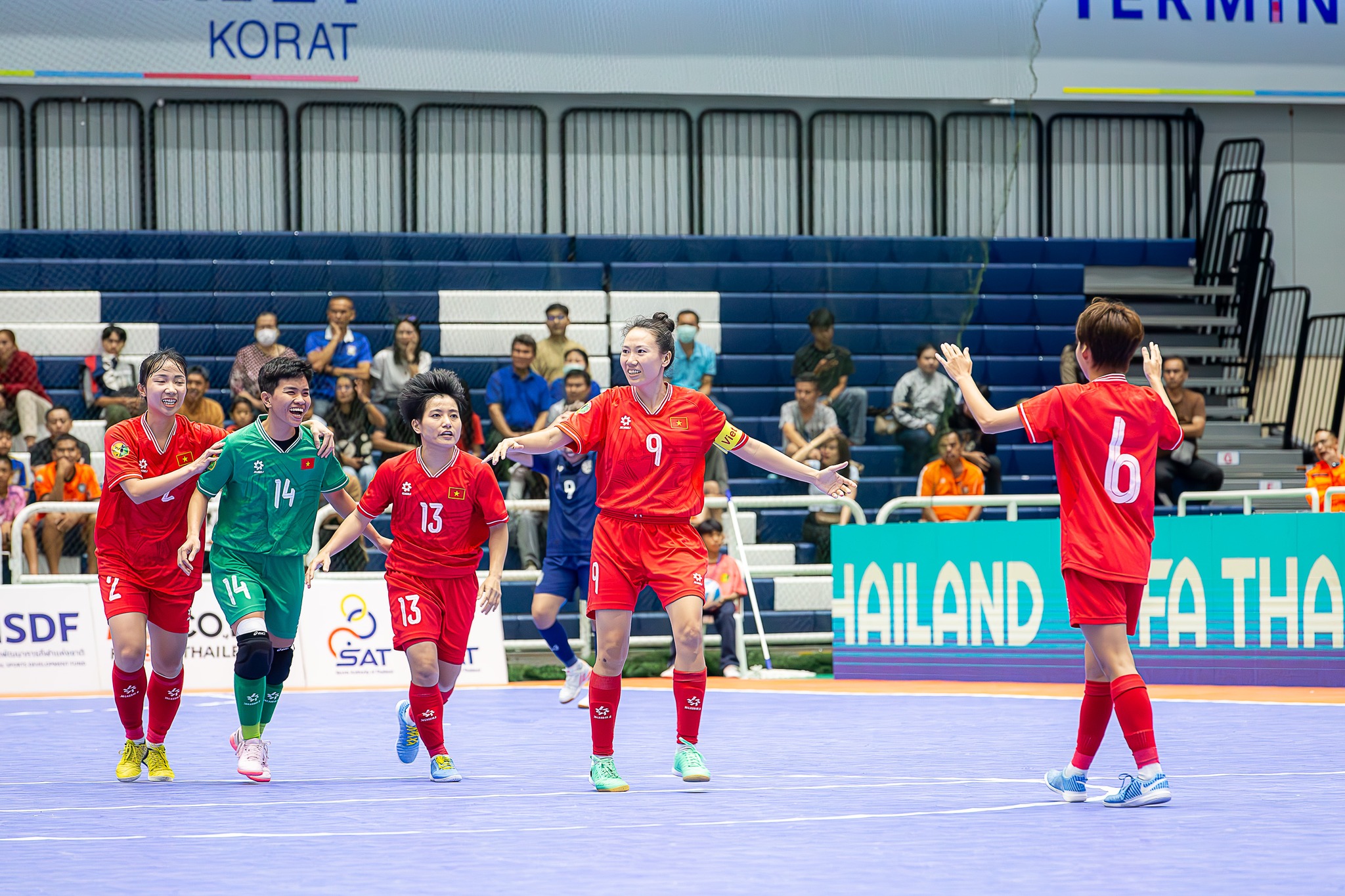 futsal nu viet nam thai lan 2