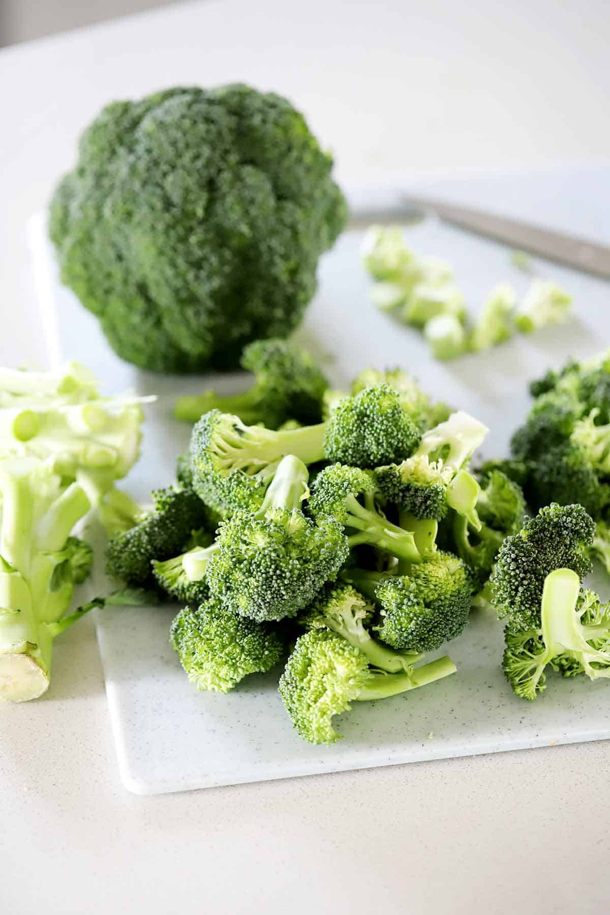 how to cut broccoli 10