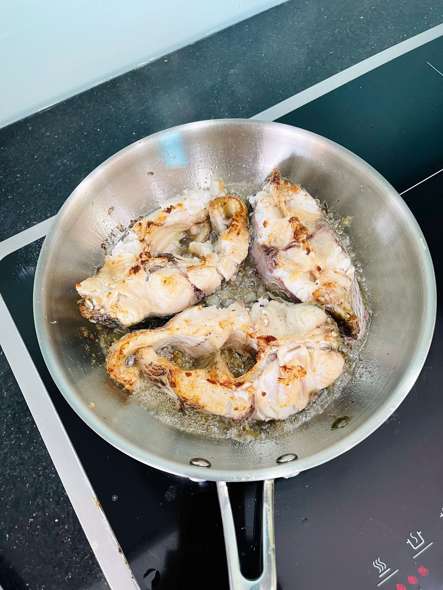 thu thach ran ca tren chao inox olivo steve x pro 7fe0cd3ae 7261 4546 9bca b9c65a7130f5 1