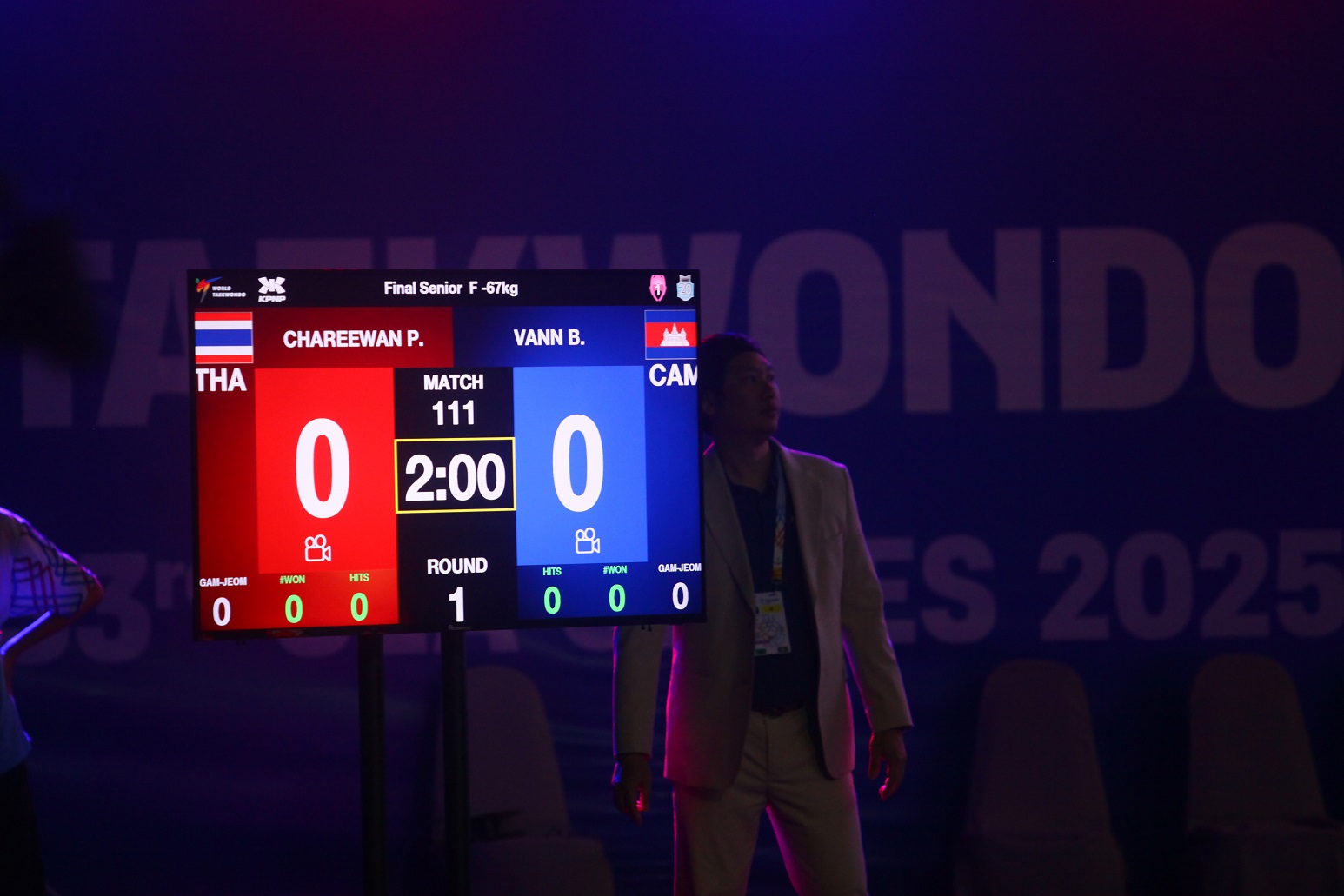 taekwondo thai lan sea games 33 2