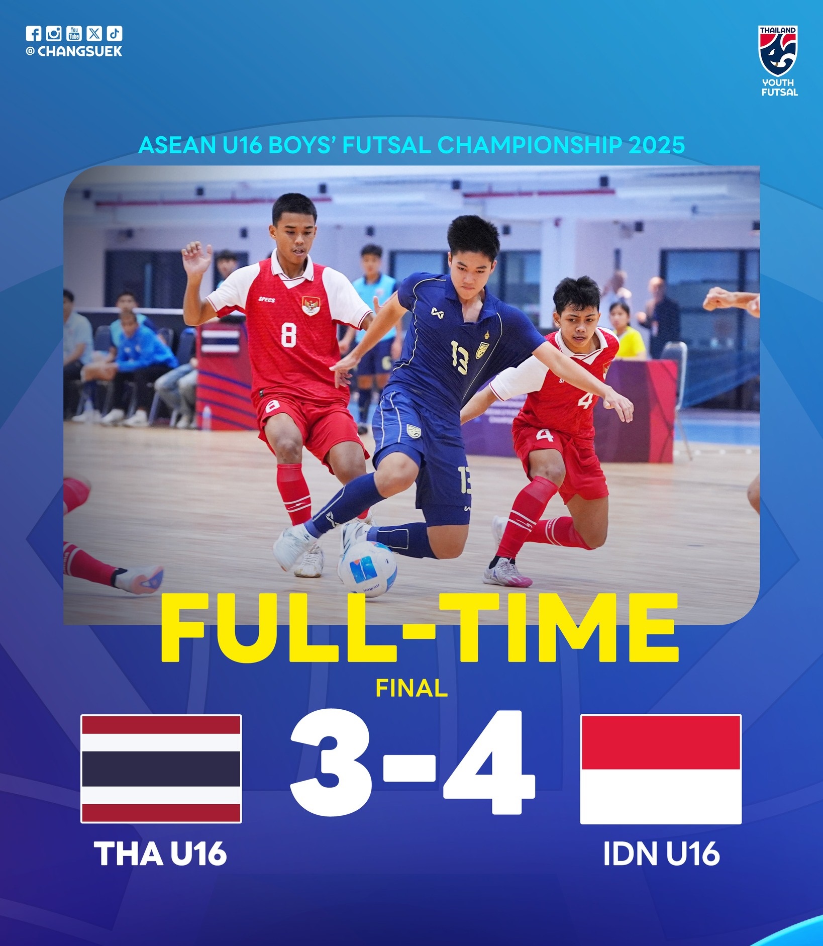 u16 thai lan u16 indonesia