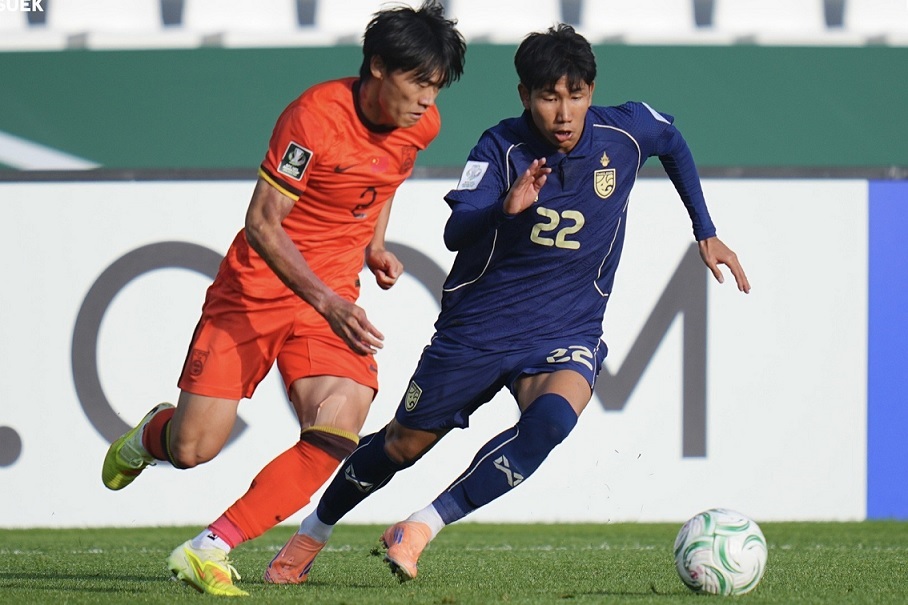 u23 trung quoc u23 thai lan 2