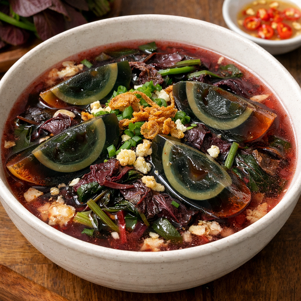 rau den trung bac thao