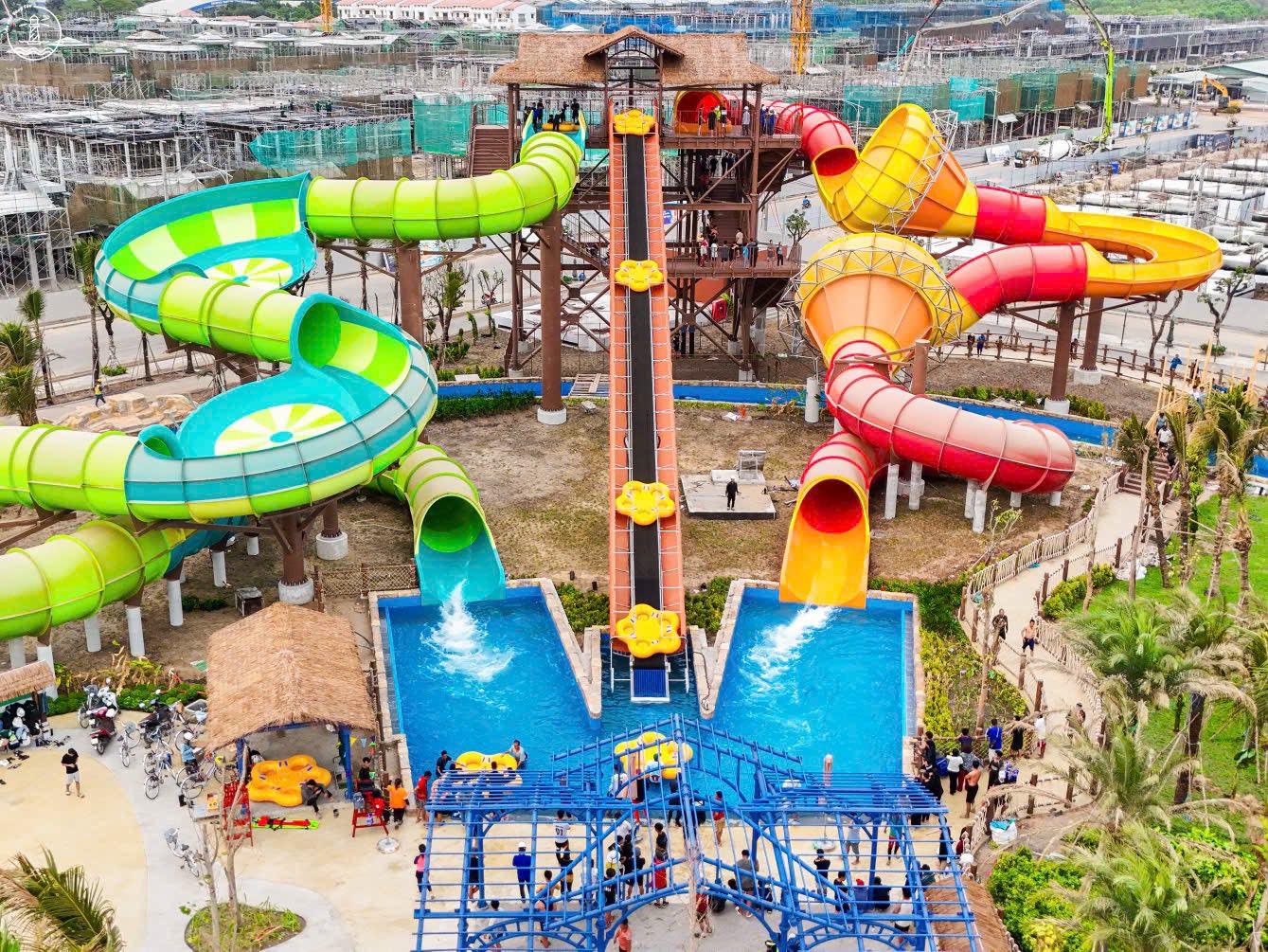 Một công viên nước sát biển sắp mở cửa: Không phải ở Nha Trang, Phú Quốc, cách trung tâm TP.HCM hơn 100km