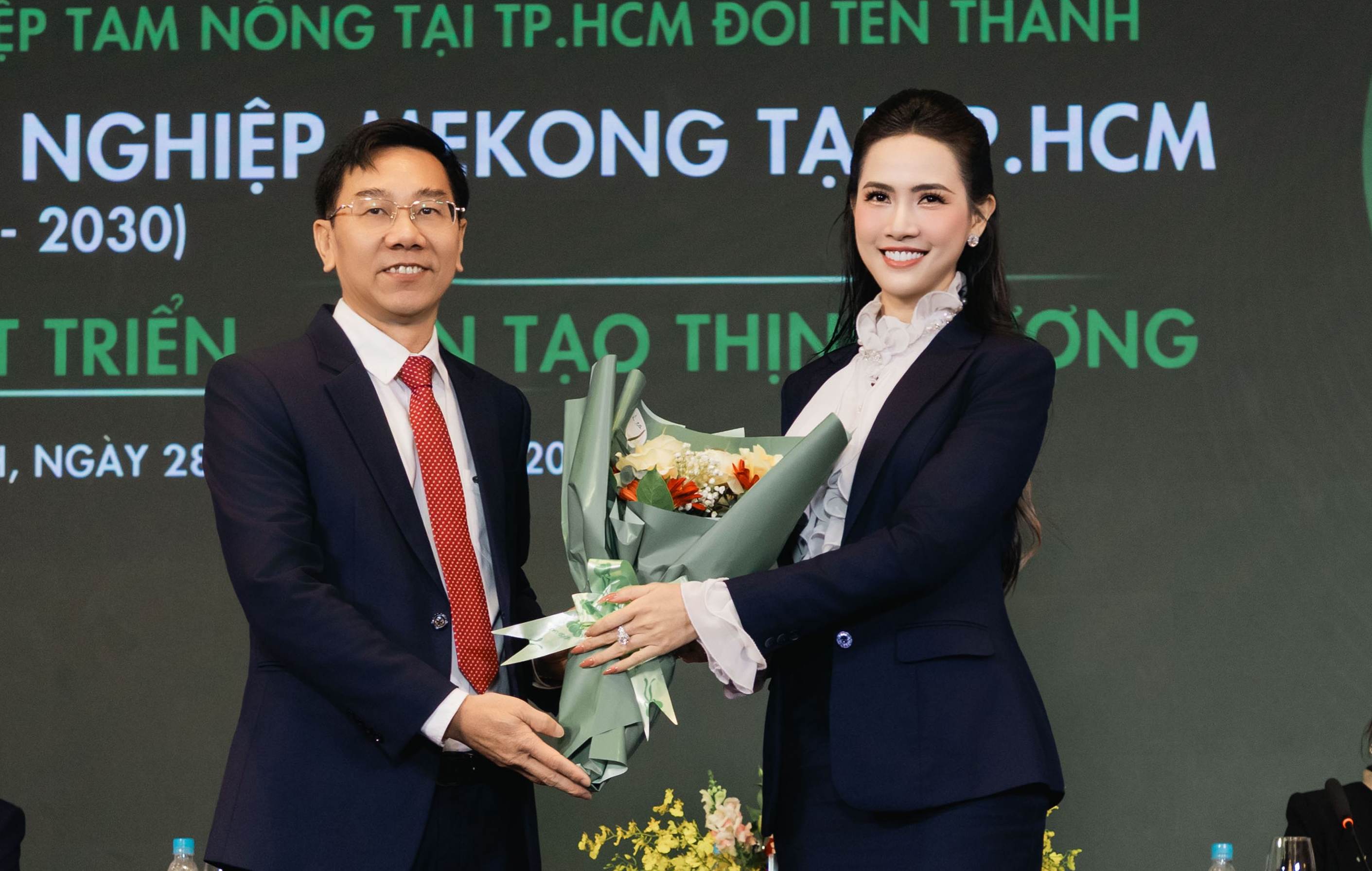  Hoa hậu Phan Thị Mơ được bổ nhiệm chức Phó Chủ tịch CLB Doanh nghiệp Mekong TP.HCM