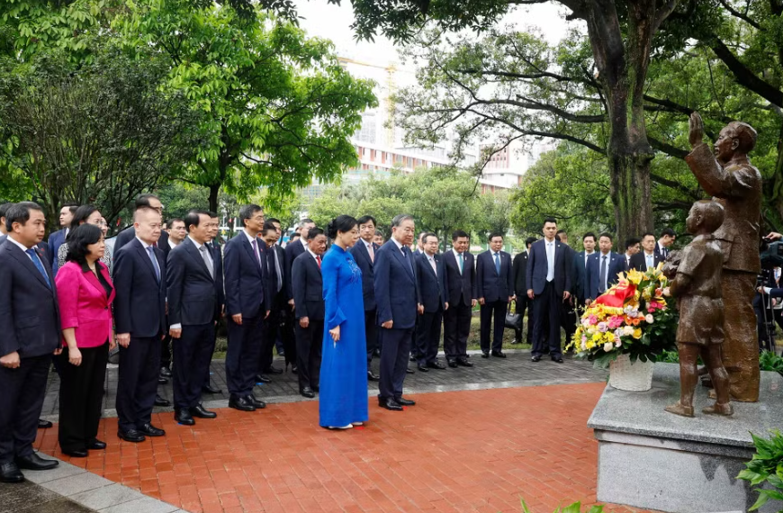 Ngôi trường Tổng Bí thư, Chủ tịch nước Tô Lâm cùng Phu nhân mới thăm: Nhiều nhân vật nổi tiếng từng học