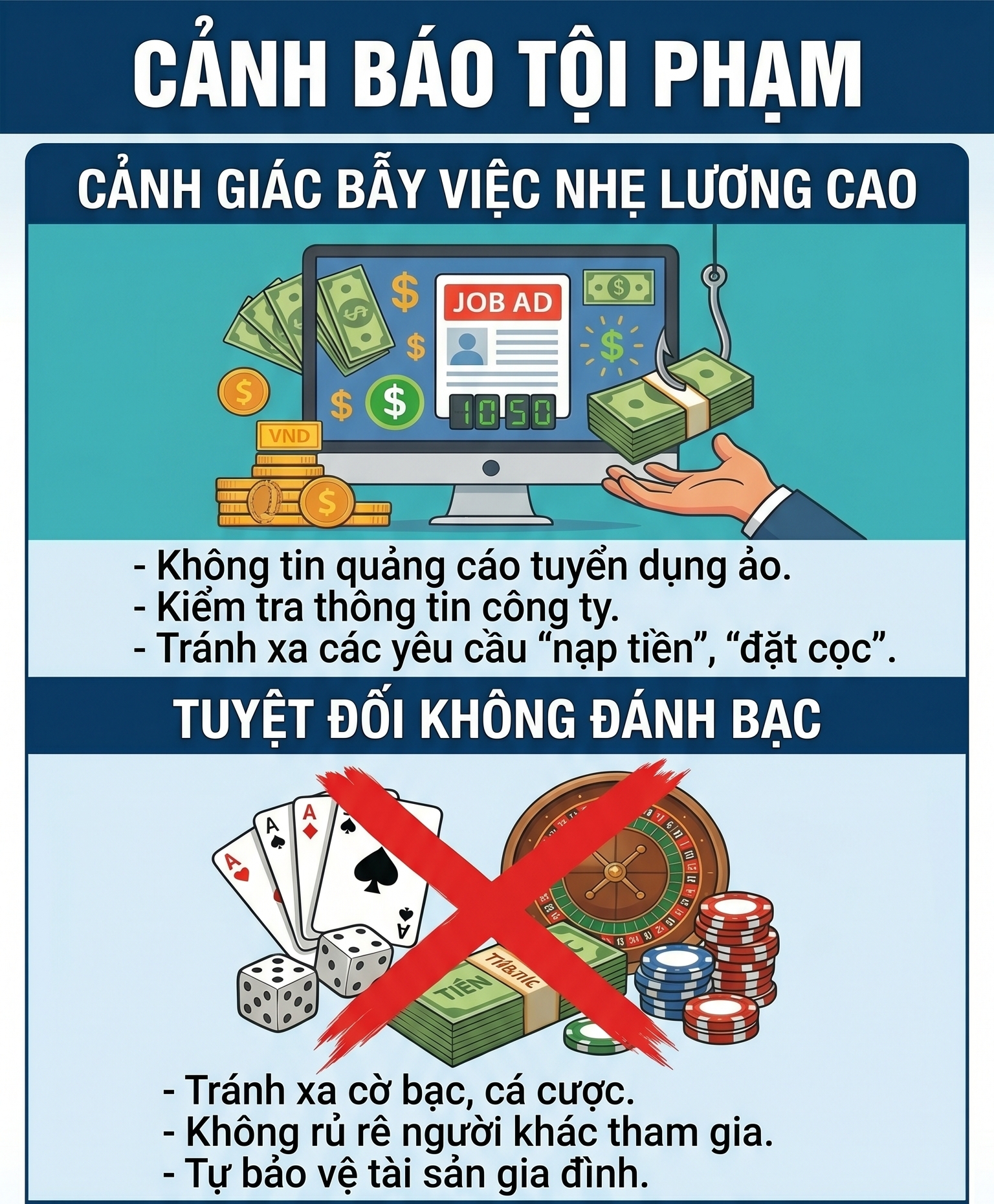 canh bao danh bac