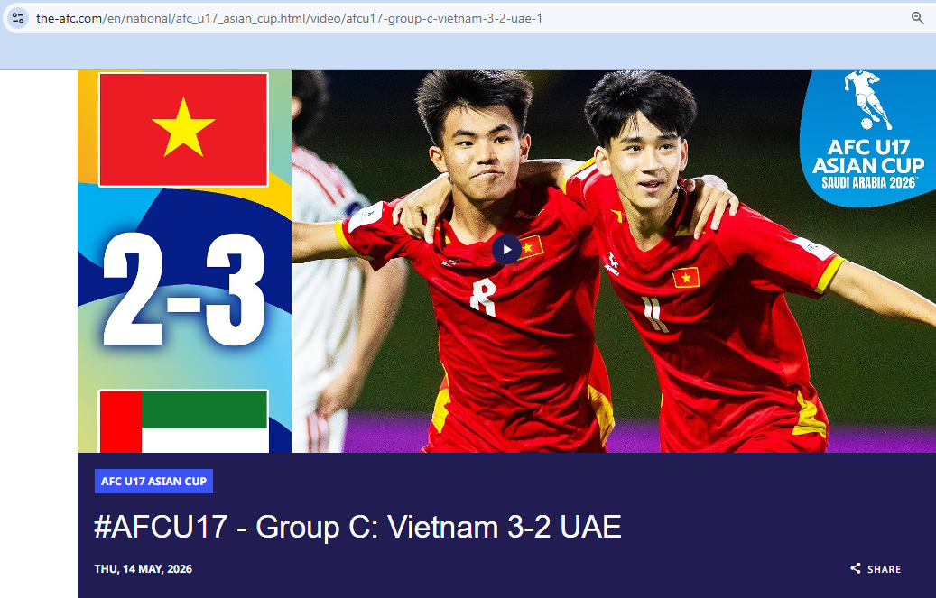afc u17 viet nam
