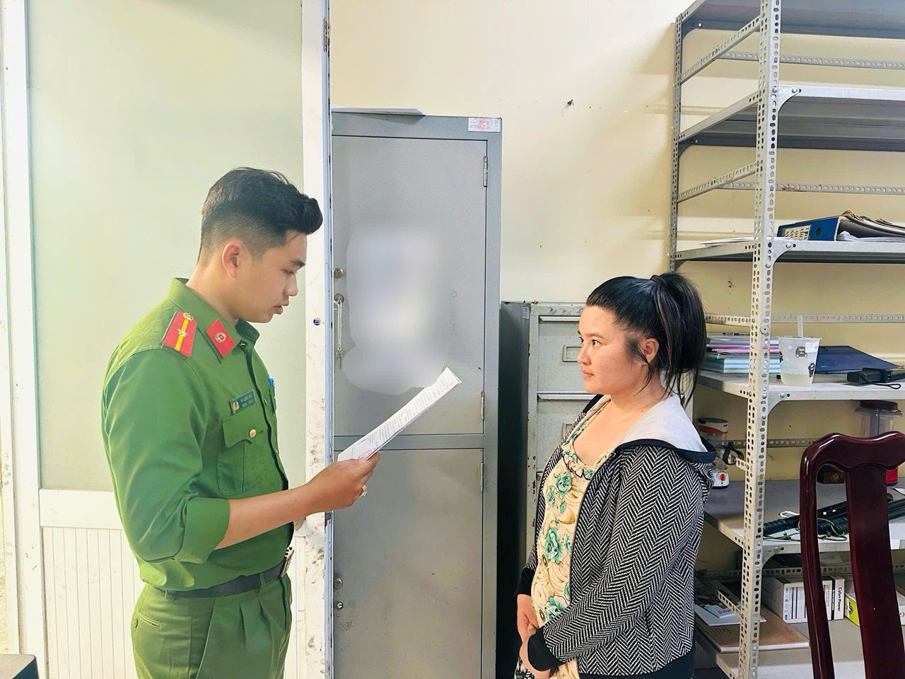  Bắt Lê Thị Bé Hòa SN 1996