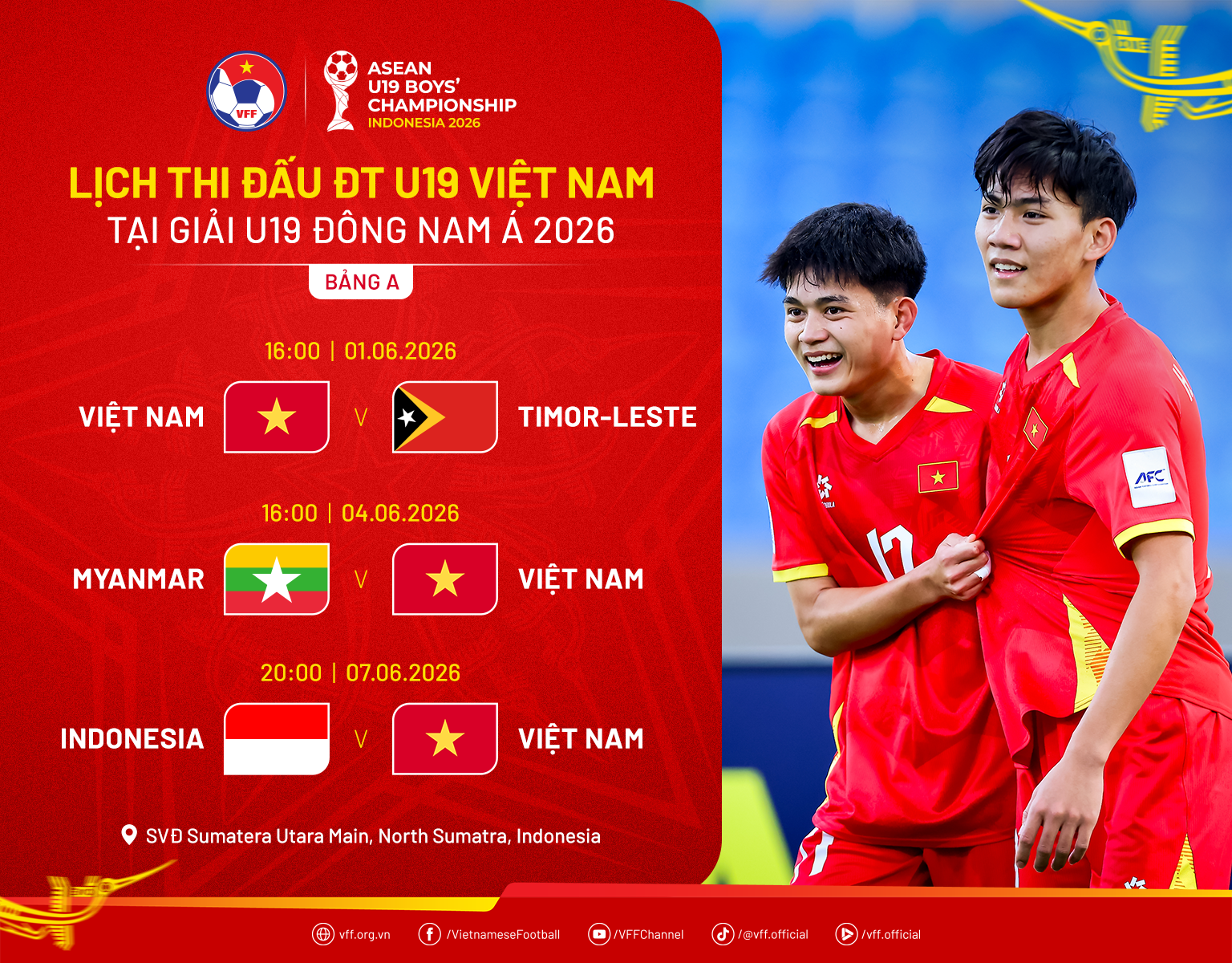 u19 viet nam lich thi dau u19 dong nam a