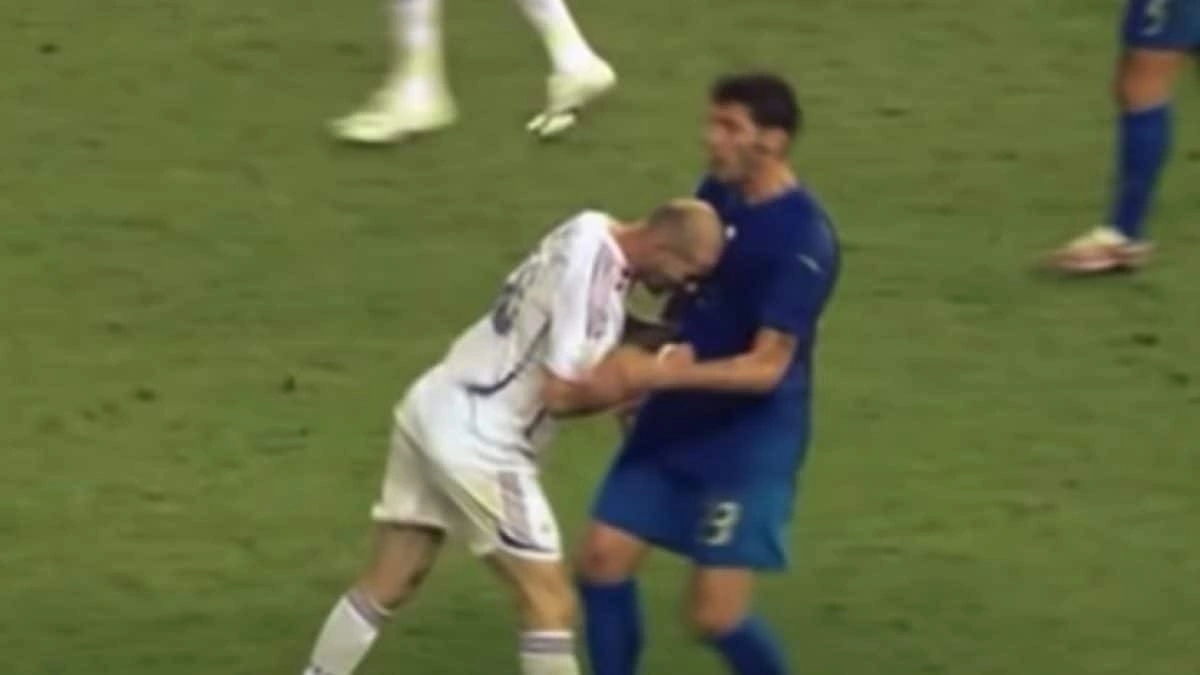 zidane materazzi