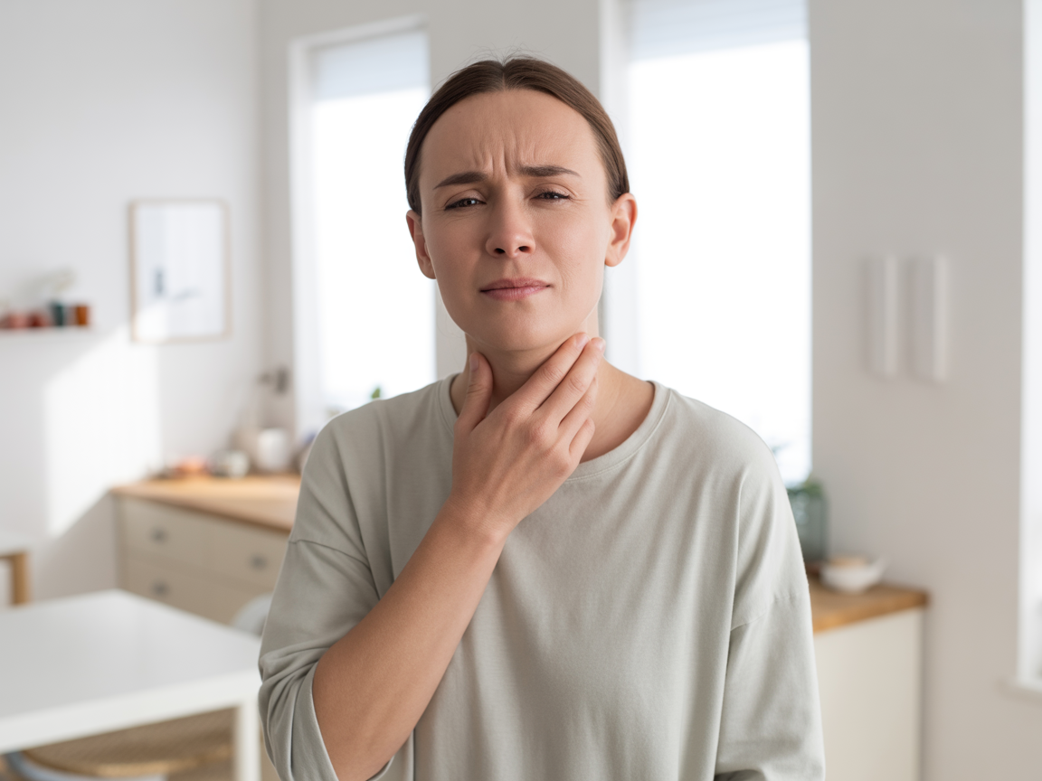 throat dryness