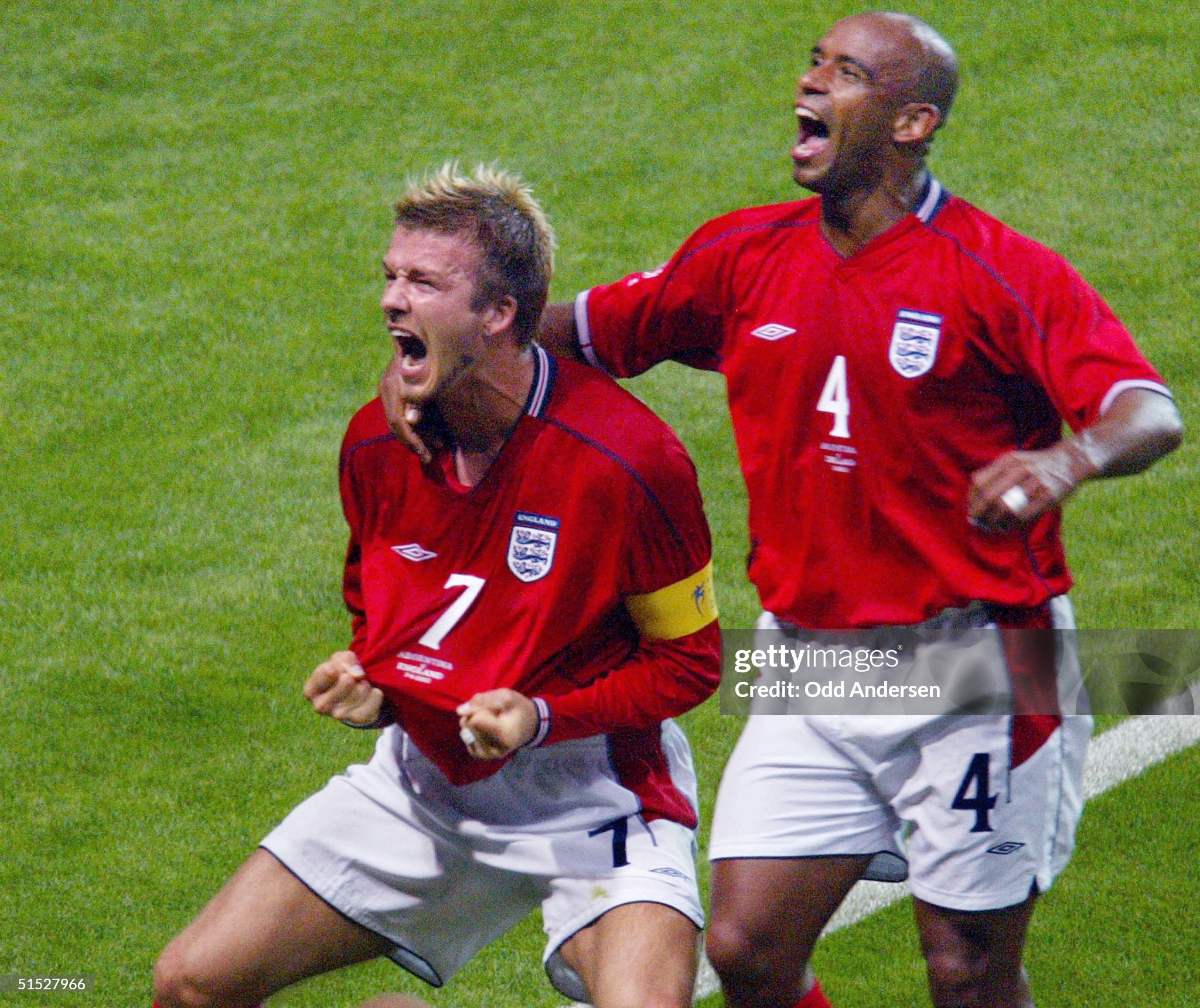 anh argetina world cup 2002 beckham