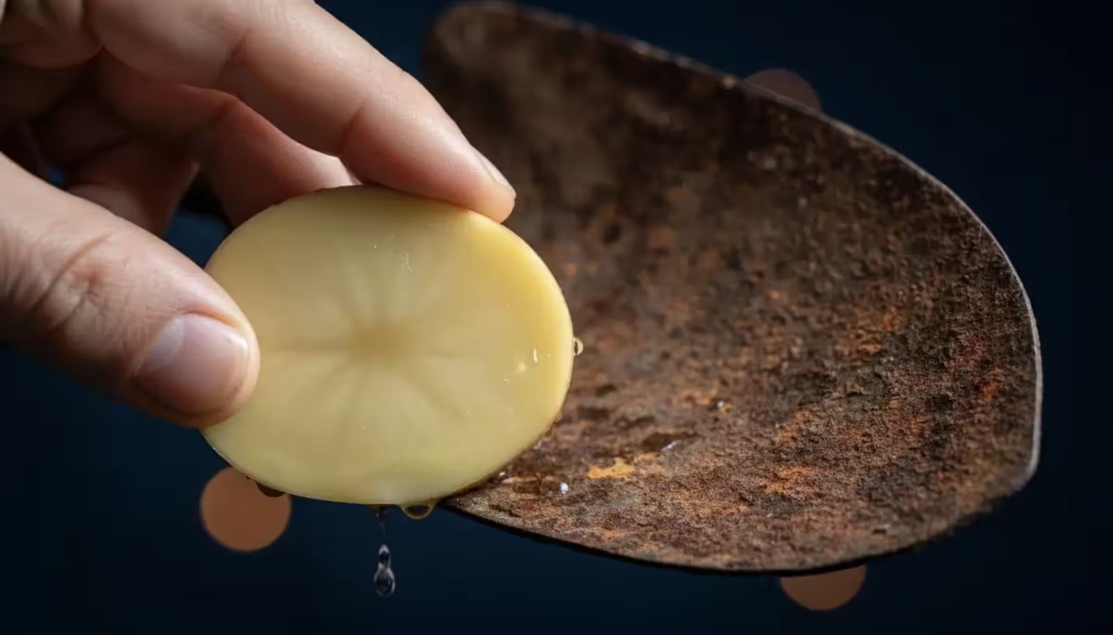 peopleareusingpotatoestocleanrustedtoolsbuttheresultsvary
