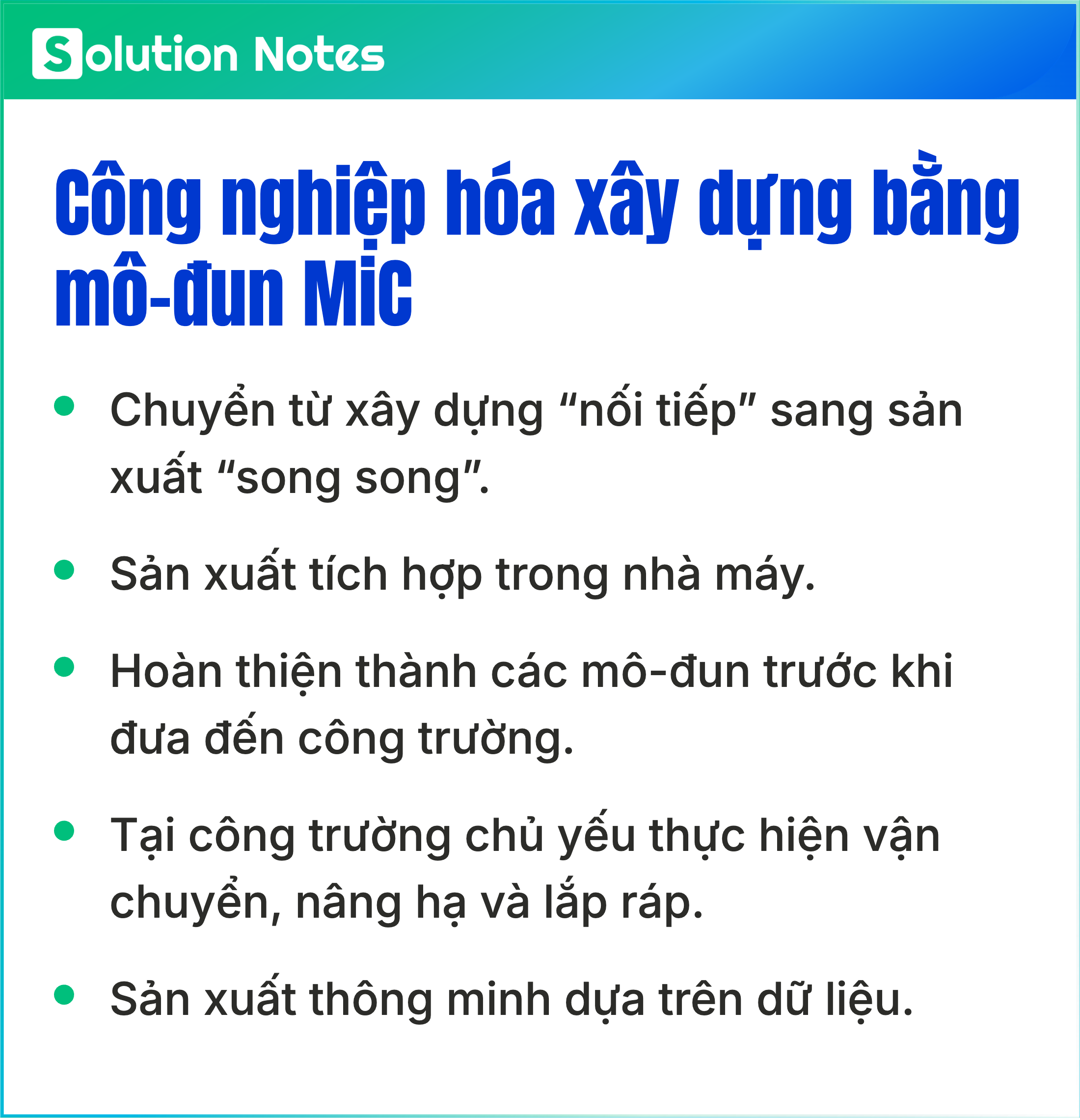 solution note mic
