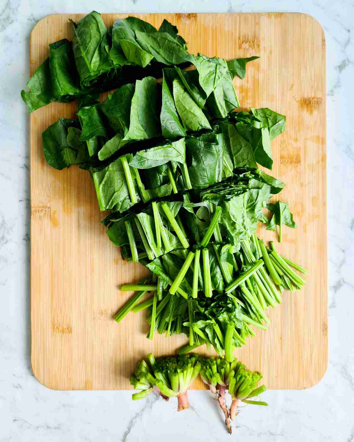 stir fried spinach with garlic 5