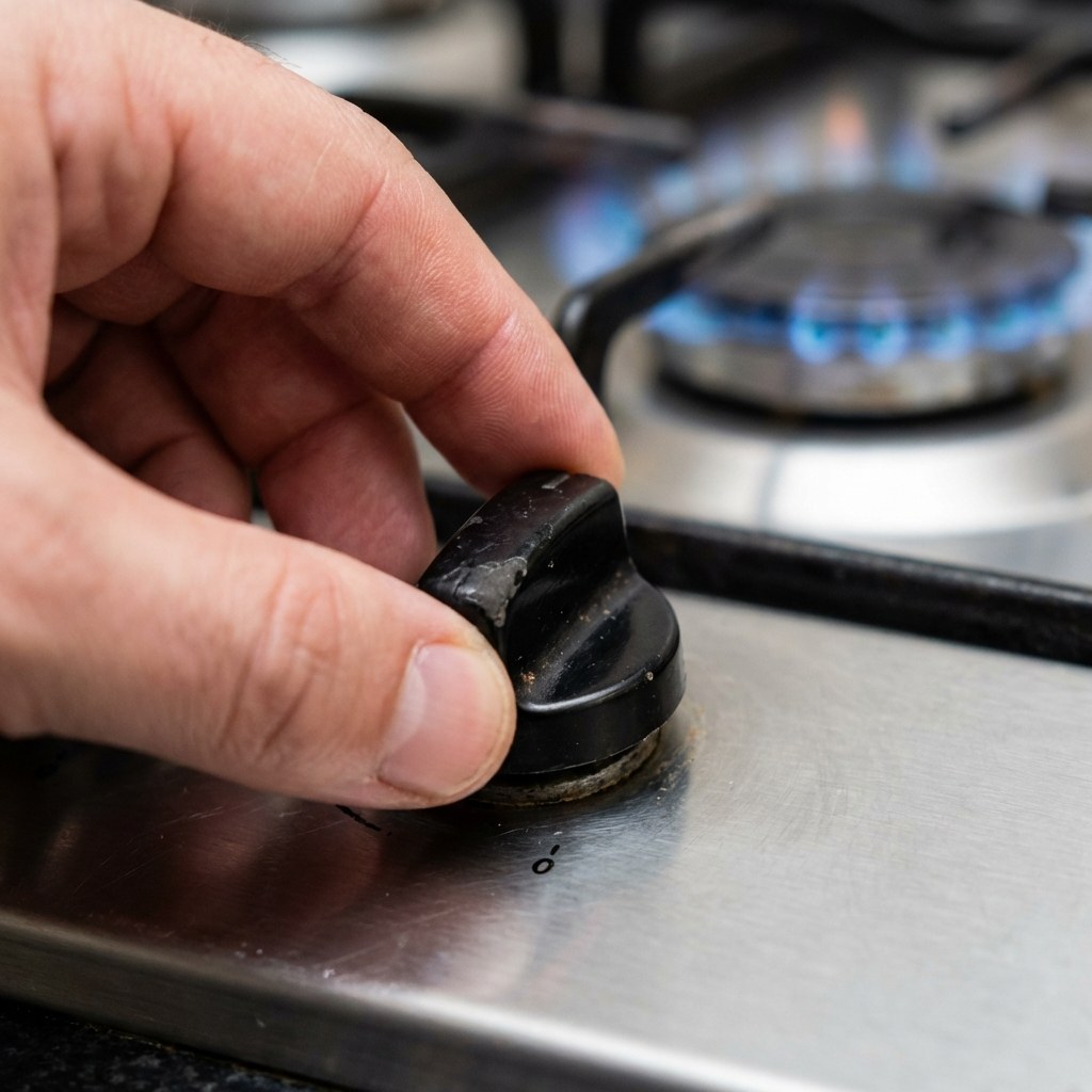 handturninggasstoveknob