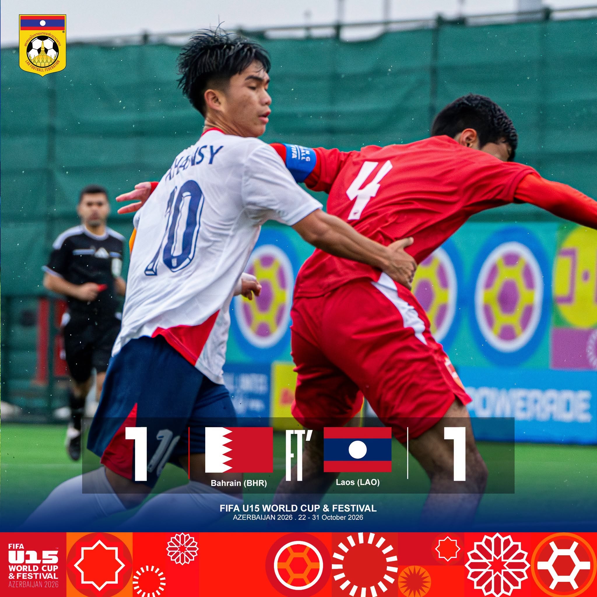 u15 lao