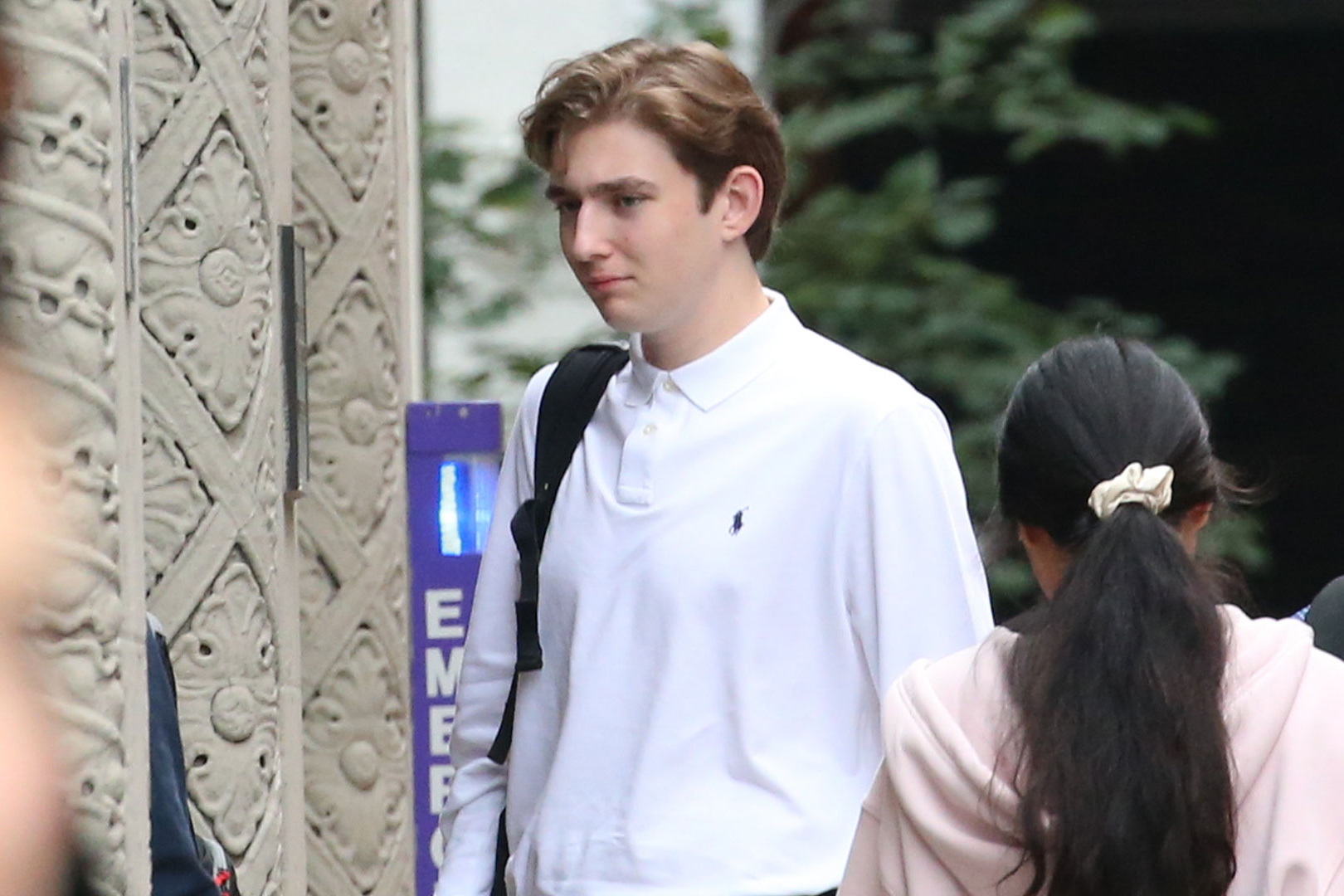 ch barron trump nyu off platform