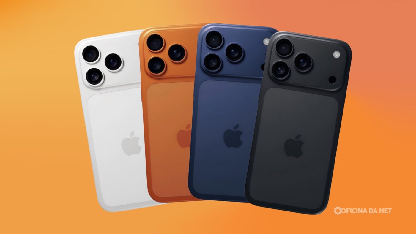 iphone 17 pro deve ganhar nova cor vidro liquido e laranja vibrante