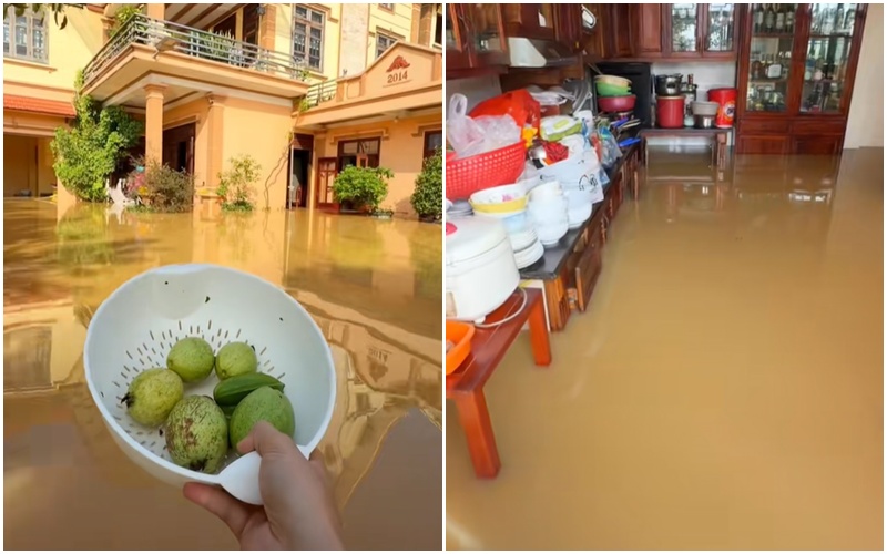 Chồng Bắc Ninh lội nước lũ lịch sử nấu "cơm cữ của Hoàng hậu" hút triệu view- Ảnh 3. Chồng Bắc Ninh lội nước lũ lịch sử nấu "cơm cữ của Hoàng hậu" hút triệu view- Ảnh 3.