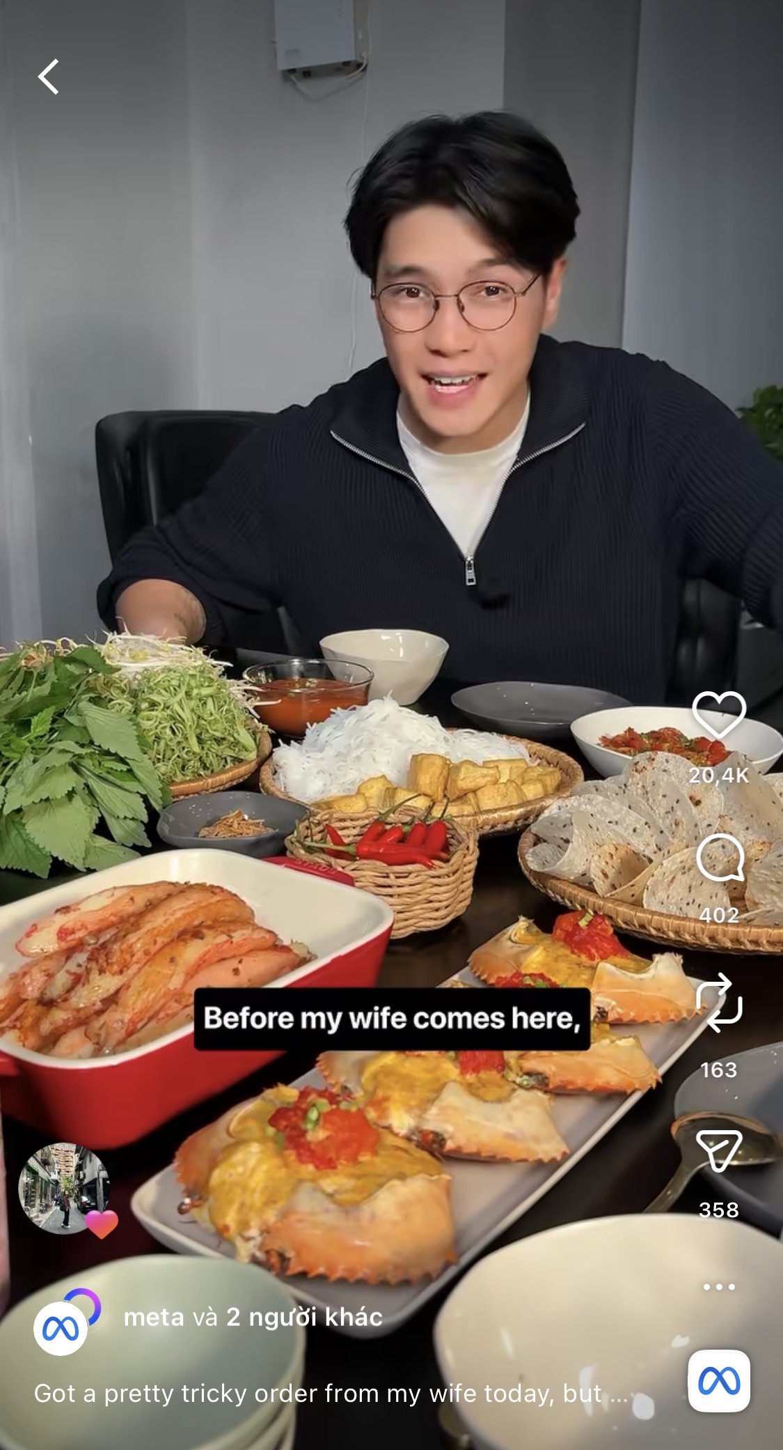 2mon bun rieu taco do huy tran sang tao cung meta ai nhan duoc nhieu binh luan tich cuc 1