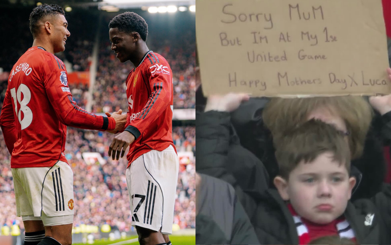 Cậu bé xin lỗi mẹ vì trốn đi xem MU quật ngã Aston Villa, cái kết gây bão toàn cầu không ngờ tới 