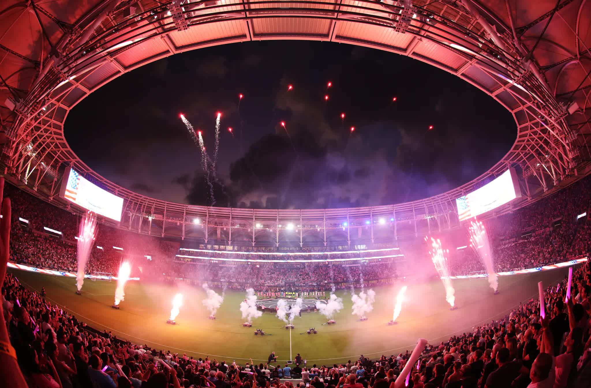 general view inside stadium firework 1071491599 17754296370631042204624