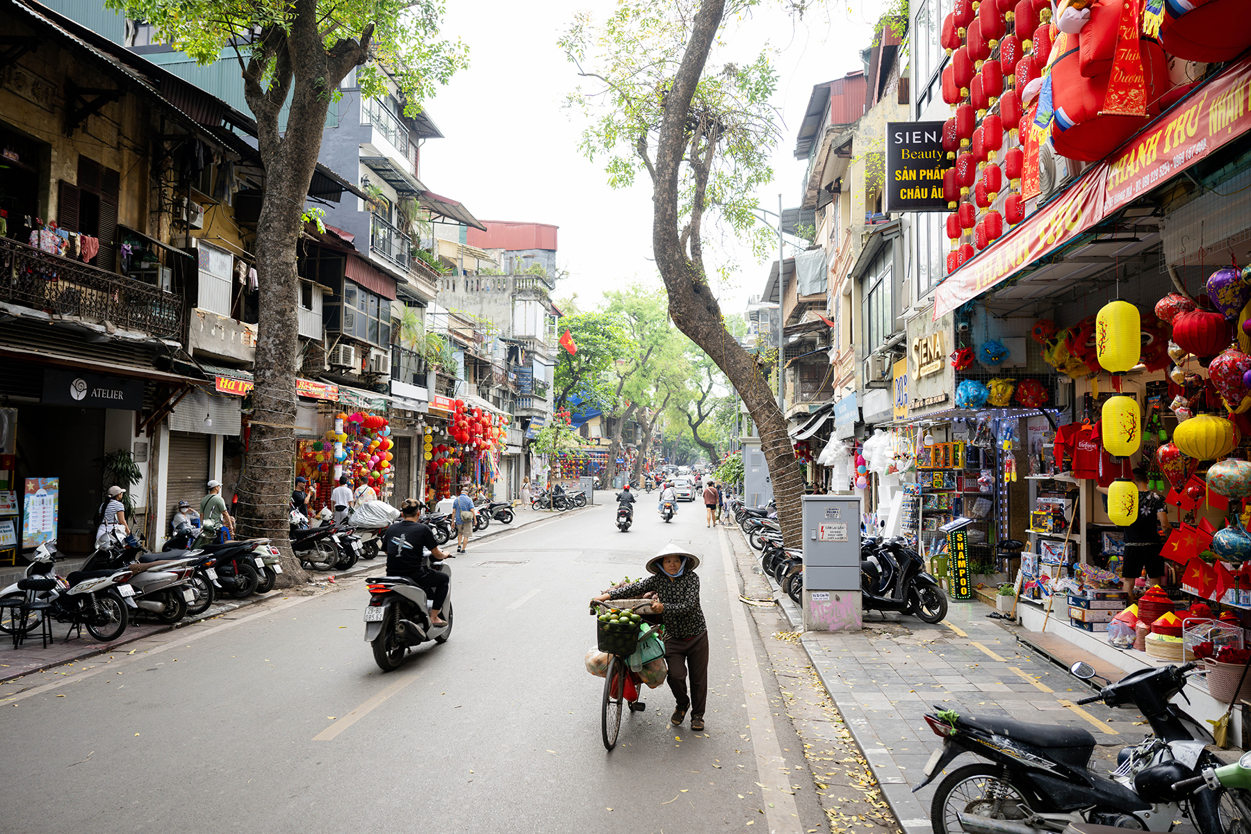 pho hang ma thua vang nguoi qua lai khong con canh dong duc nhon nhip thuong thay du dang vao mua cao diem buon ban1