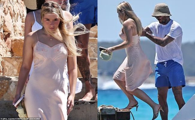 Tiểu thư Harper Beckham tuổi 14 đẹp chuẩn “rich girl”: diện váy satin hồng, xách túi hàng hiệu, thần thái át cả mẹ Victoria
