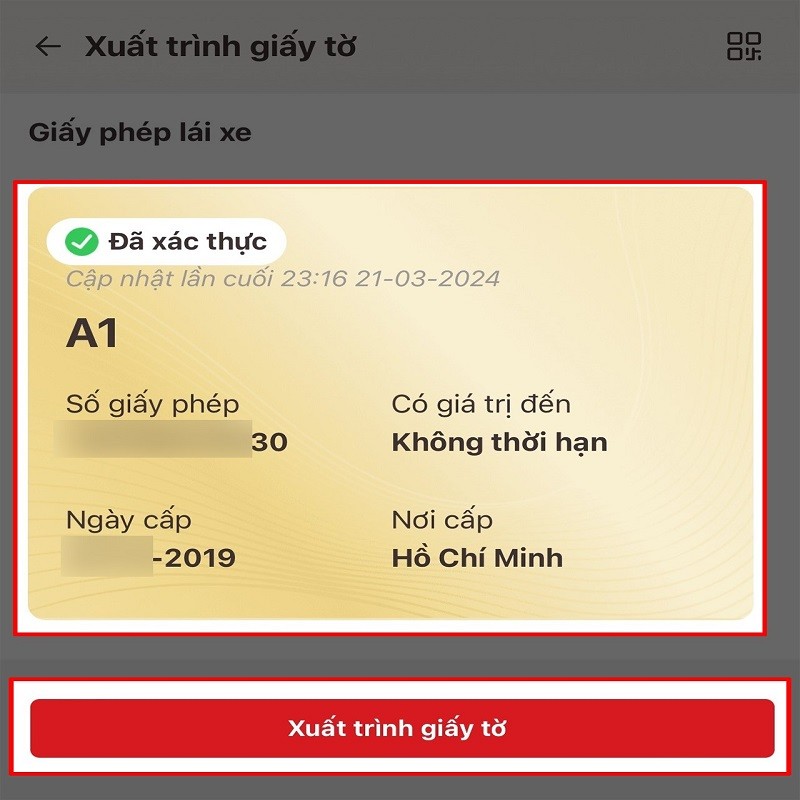 cach xuat trinh giay phep lai xe tren vneid 30406153816