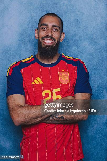 chattanooga tennessee borja iglesias of spain poses for a portrait during the official fifa 17819996525761344131284