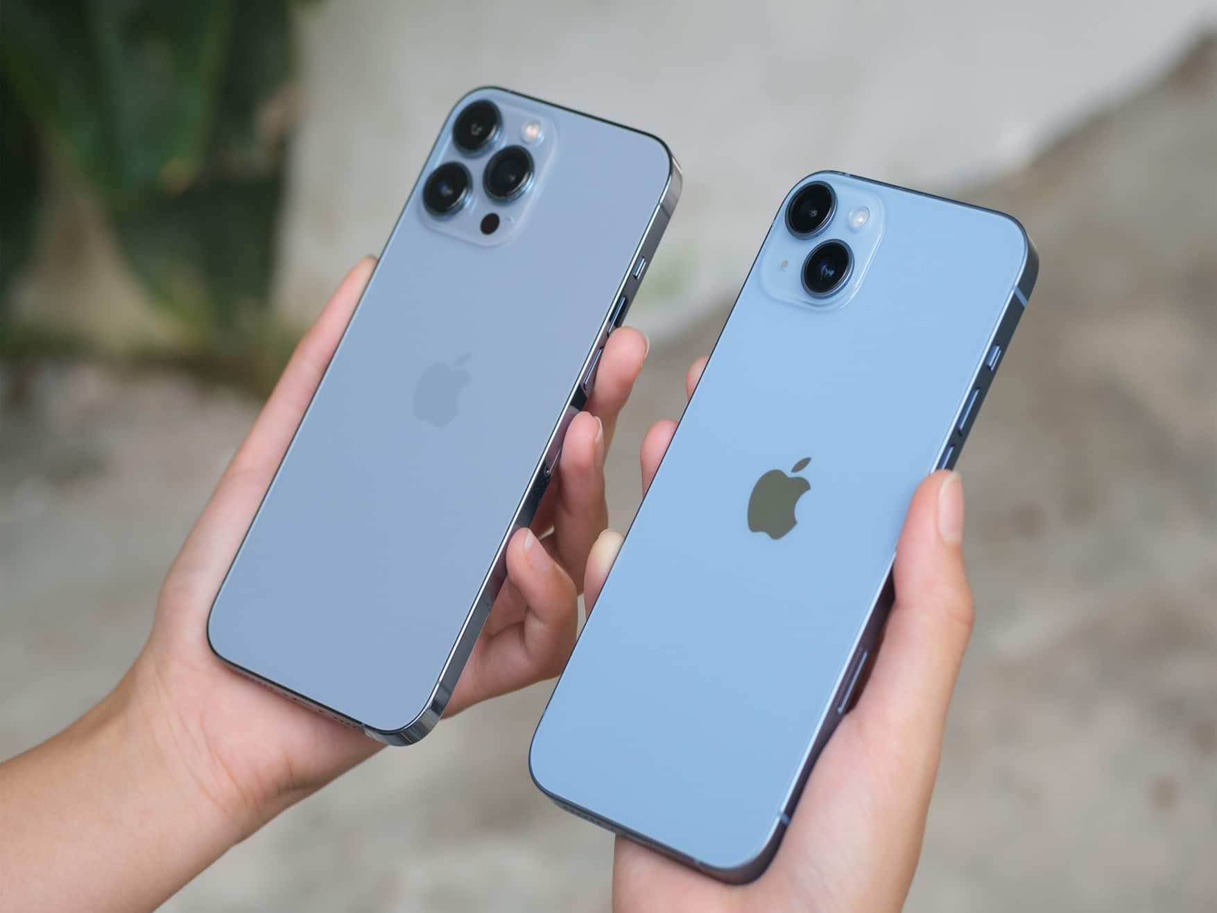 so sanh iphone 13 pro va iphone 14