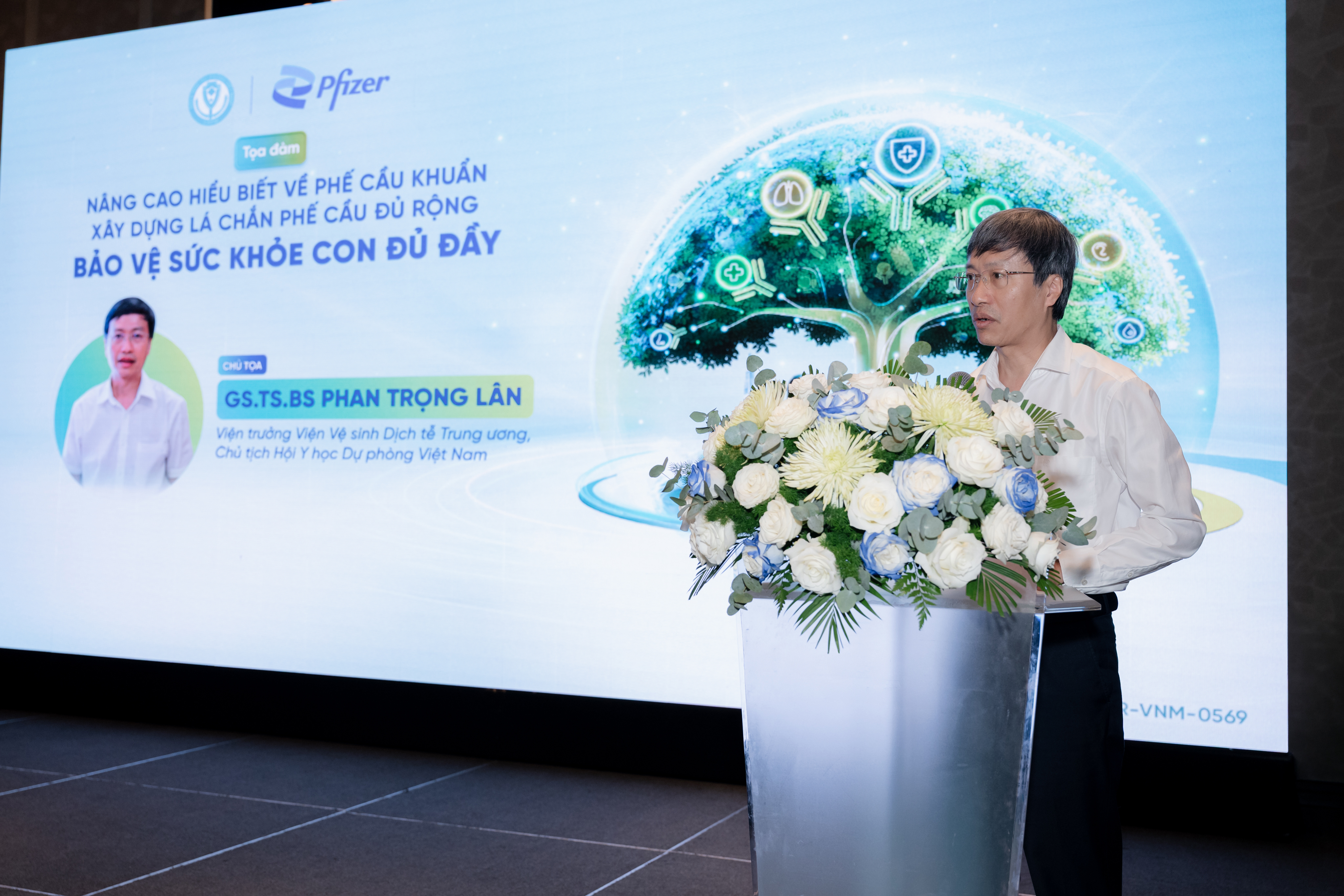 gstsbs phan trong lan vien truong vien ve sinh dich te trung uong chu tich hoi y hoc du phong viet nam chia se ve nguy co va ganh nang benh do phe cau khuan o tre em tai buoi toa dam