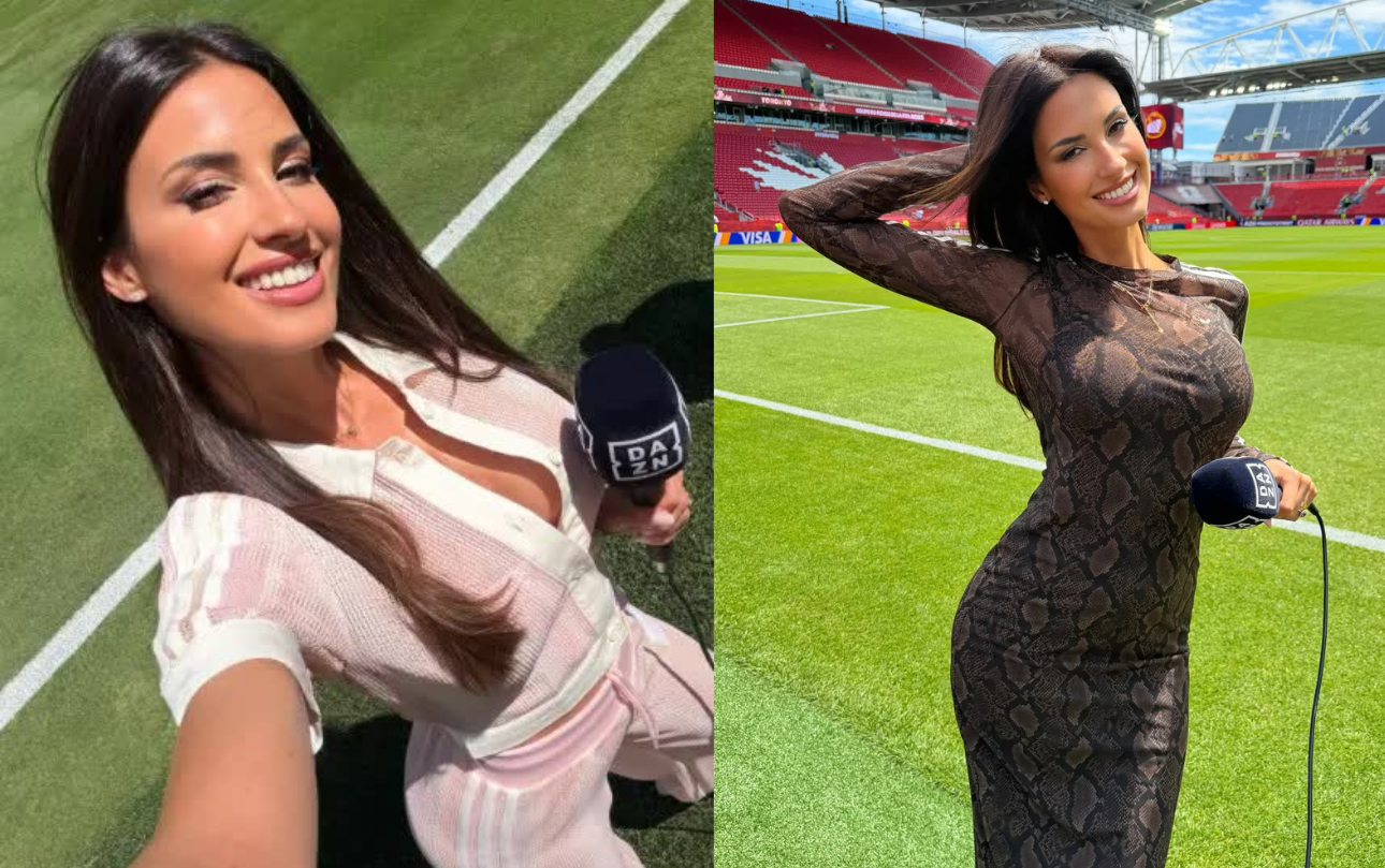 Nữ MC nóng bỏng nhất World Cup diện váy khoe đường cong 