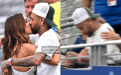 Neymar ôm hôn bạn gái nóng bỏng trên khán đài, được gia đình an ủi sau cú sốc Brazil dừng bước ở World Cup 2026