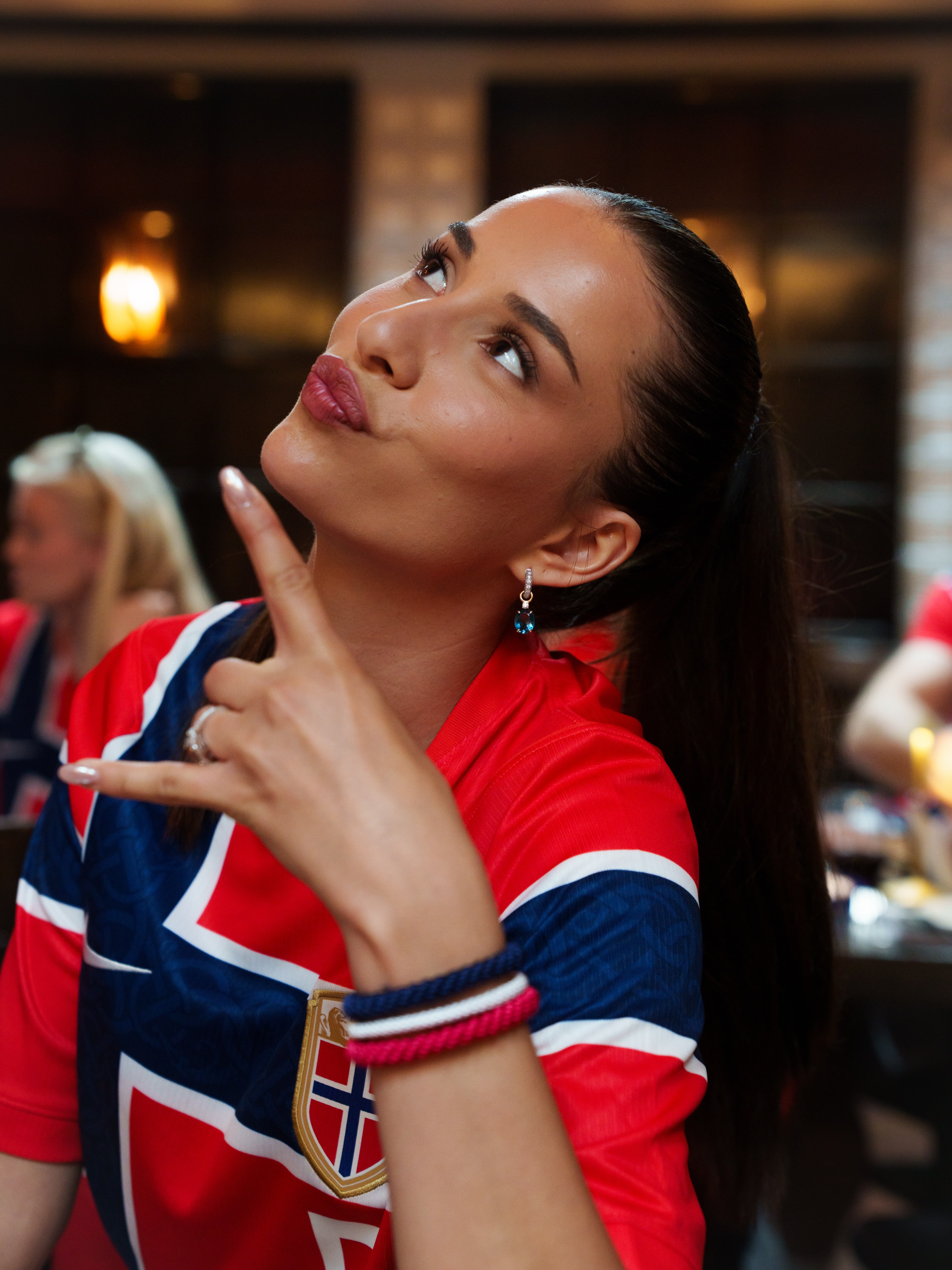 photo by isabel haugseng johansen on june 22 2026 may be an image of one or more people flag and text
