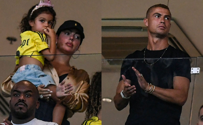 Ronaldo và vợ Georgina lần đầu lộ diện cùng nhau sau đám cưới bí mật, khoảnh khắc bên các con gây chú ý