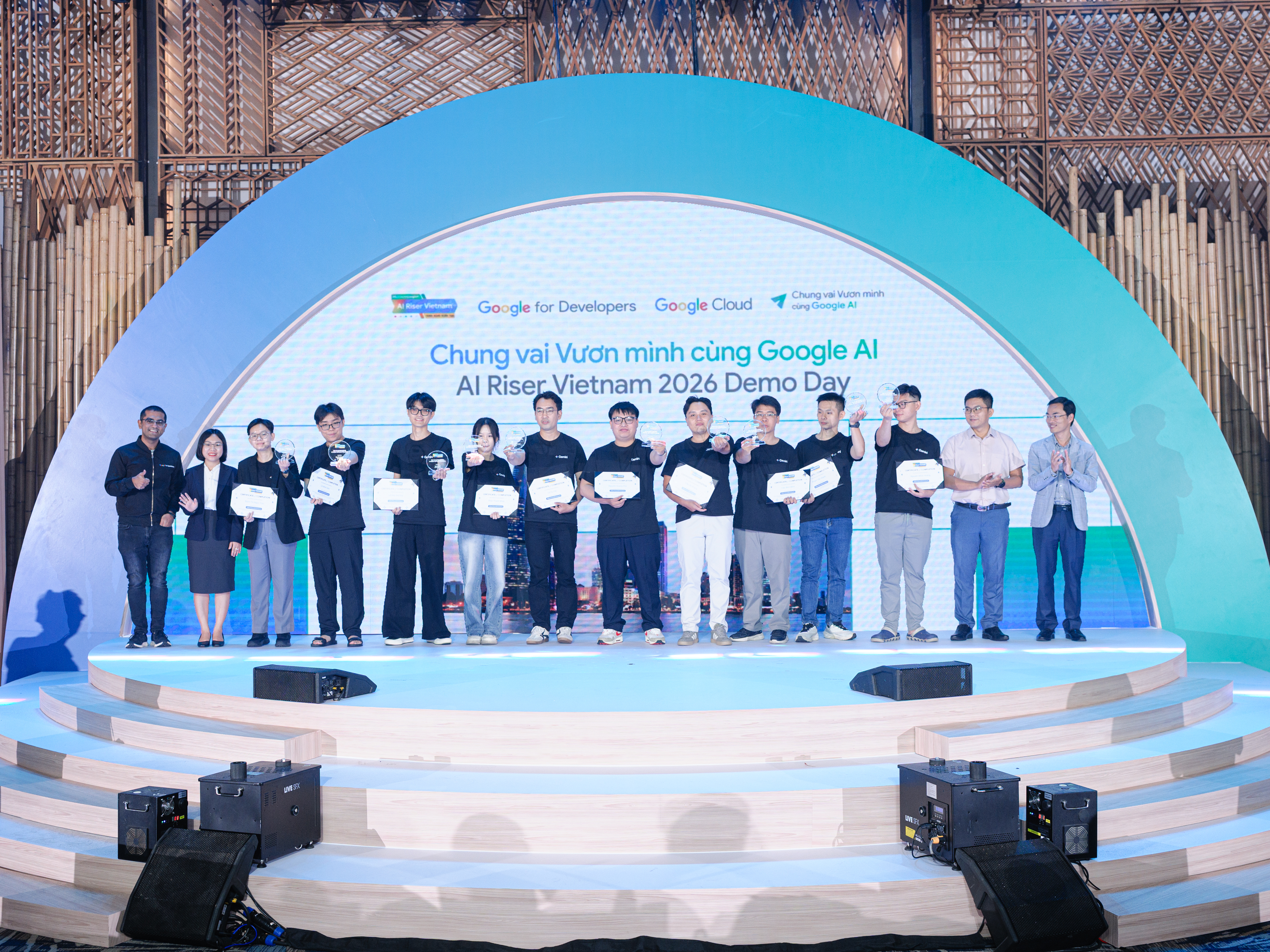 top 10 du an trinh bay tai ai riser 2026