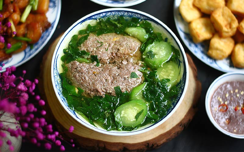 canh cua rau day mong toi