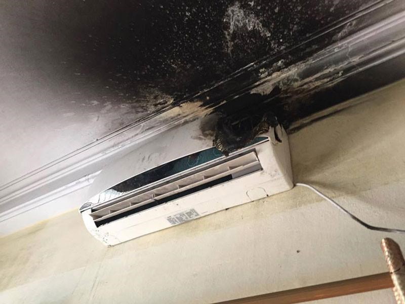 vi sao dieu hoa bi chay 1