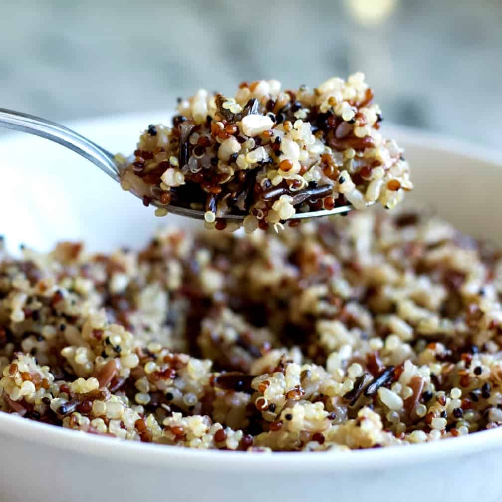 brown rice quinoa
