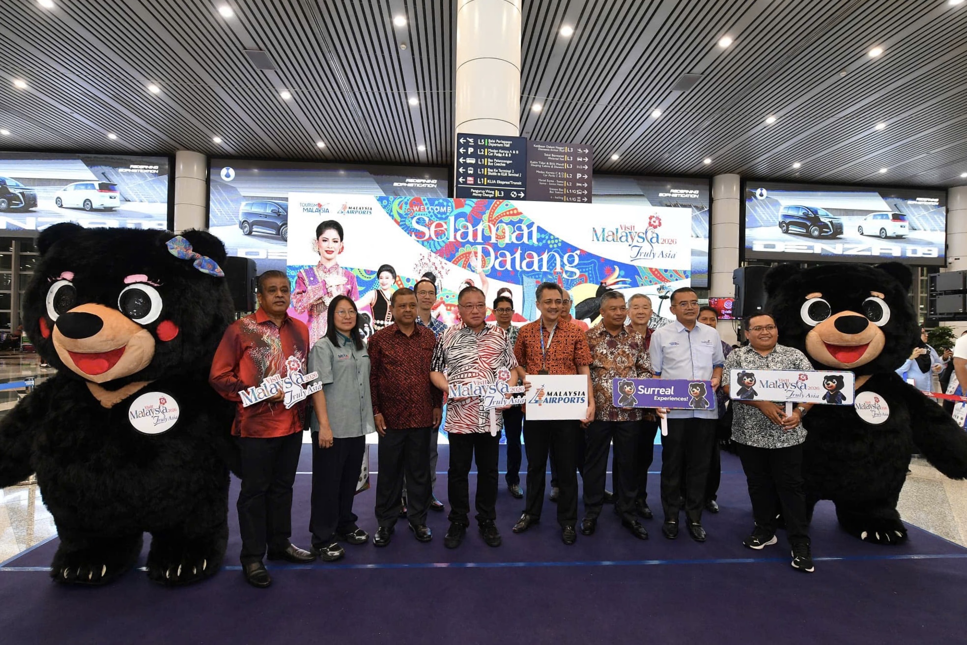 welcoming reception at malaysia