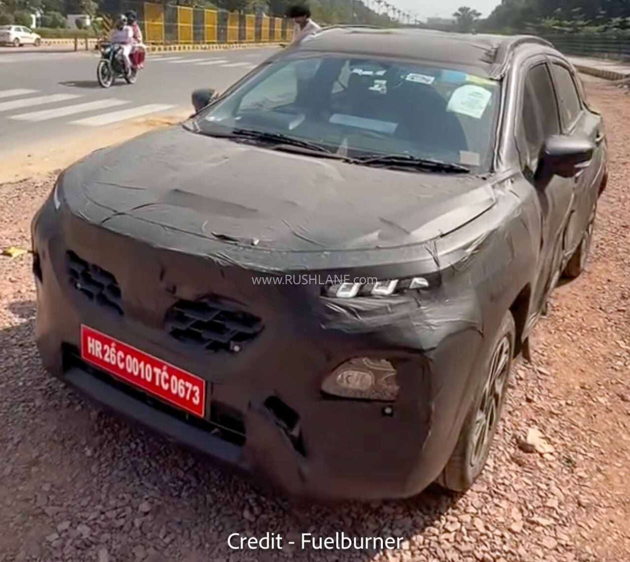 2027 maruti fronx facelift spied 6 1262x1125