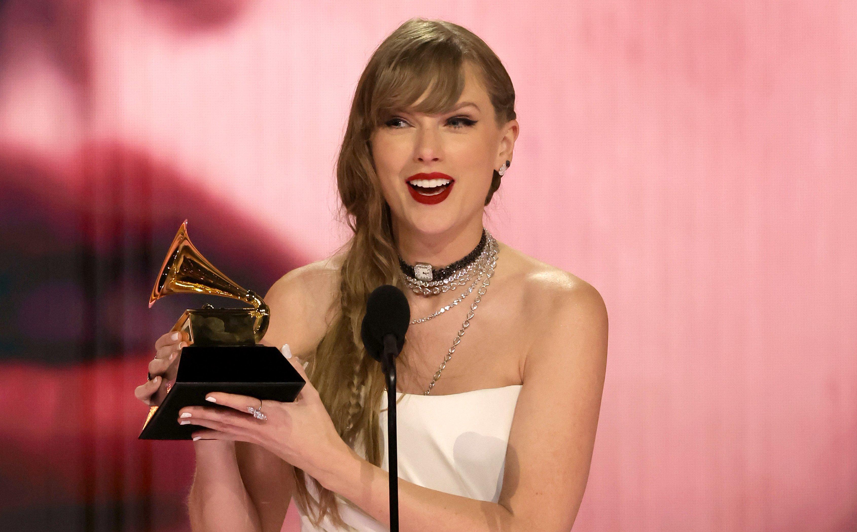 taylor swift aoty 2024 grammys